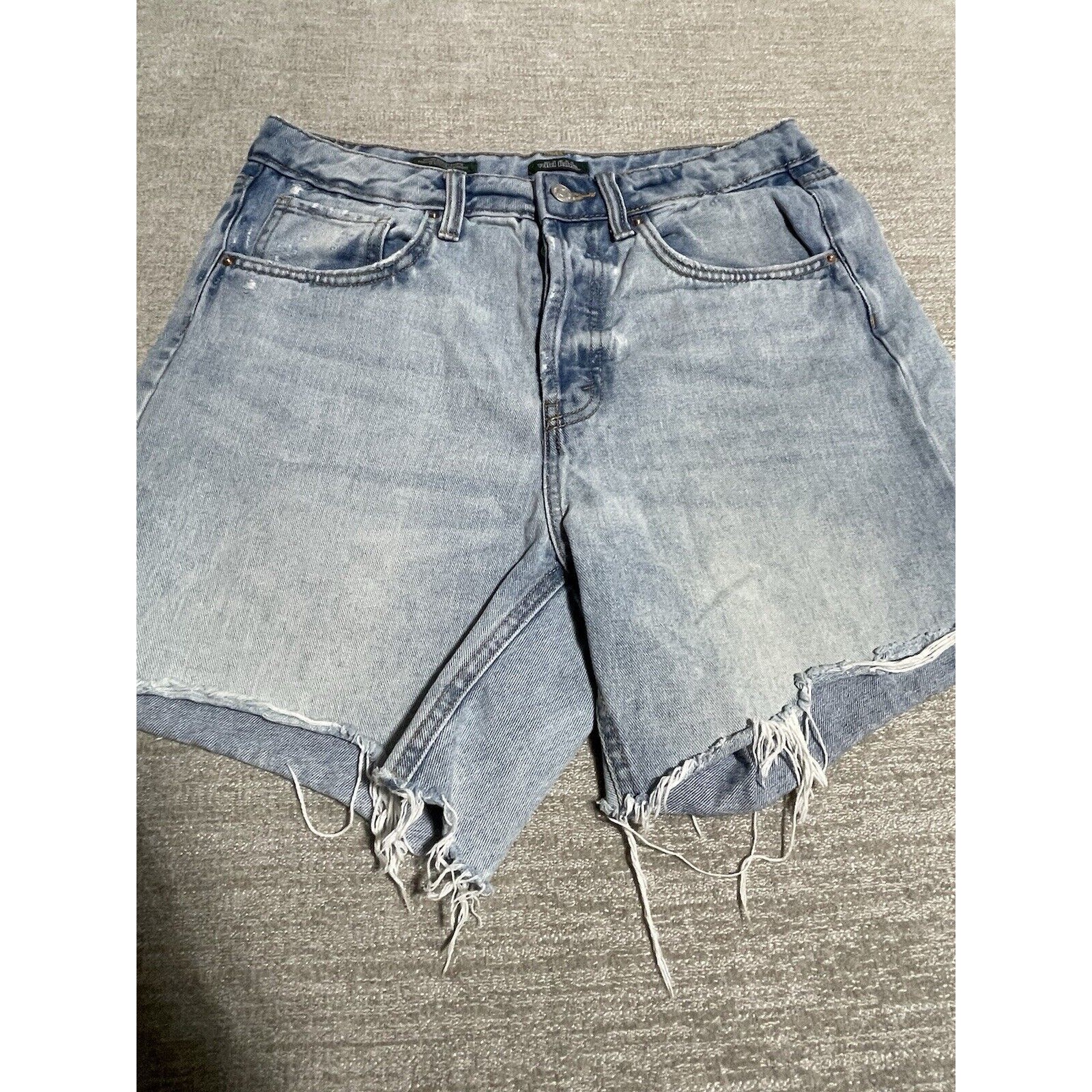 Wild Fable Jean Shorts Womenâs Small Blue High Rise Short